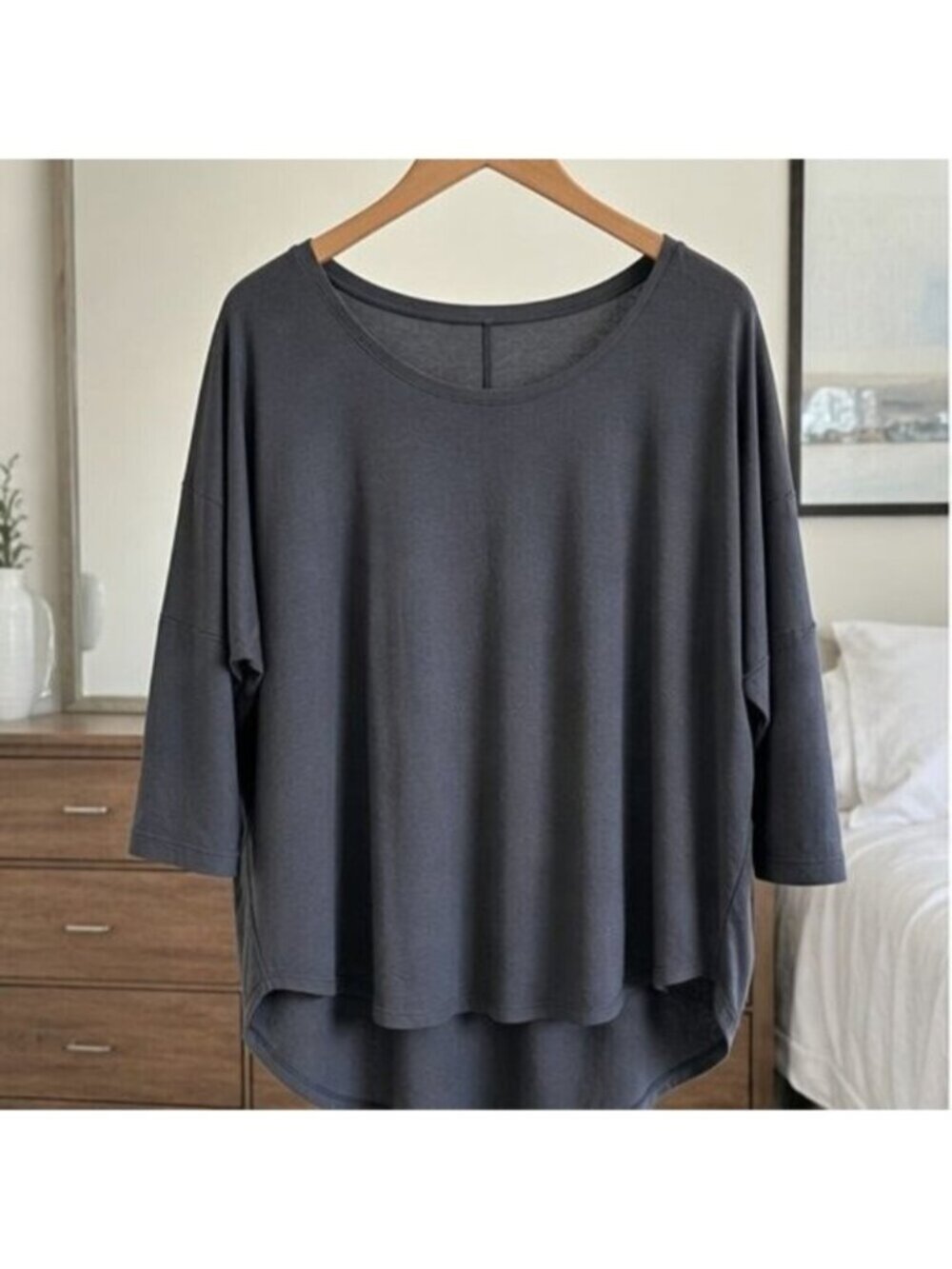 Camel Smocked Top